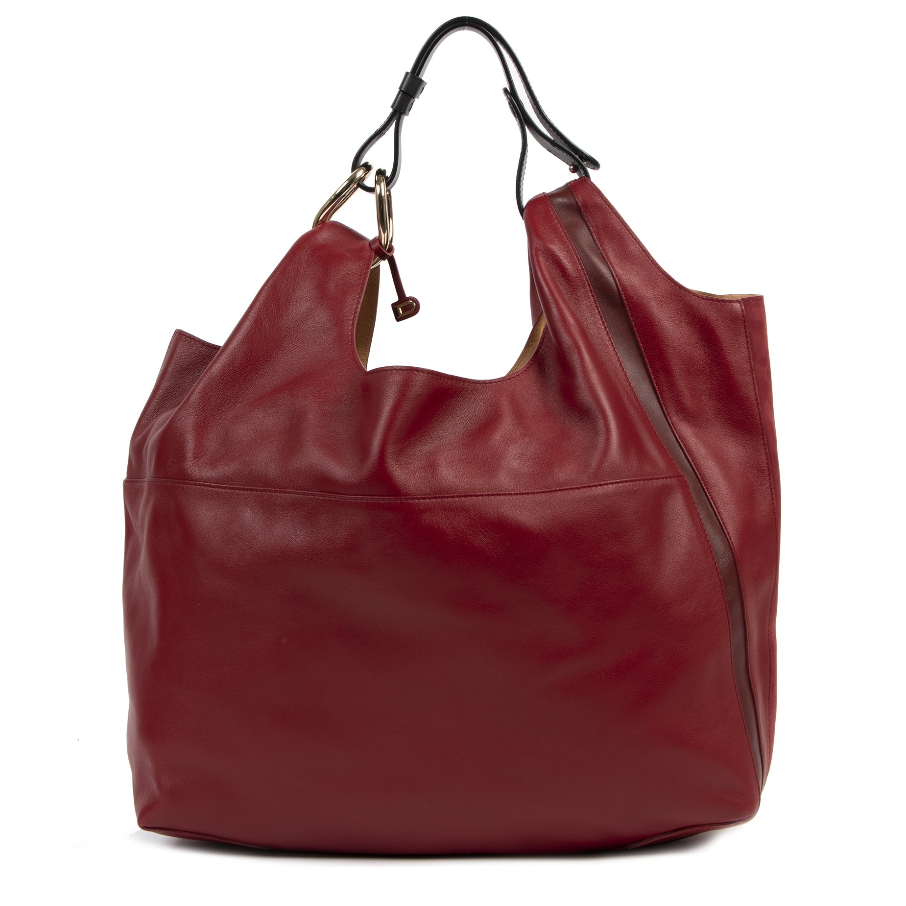 Authentic secondhand Delvaux Rouge de Pourpre Givry With Me Shoulder Bag designer bags fashion luxury vintage webshop safe secure online shopping