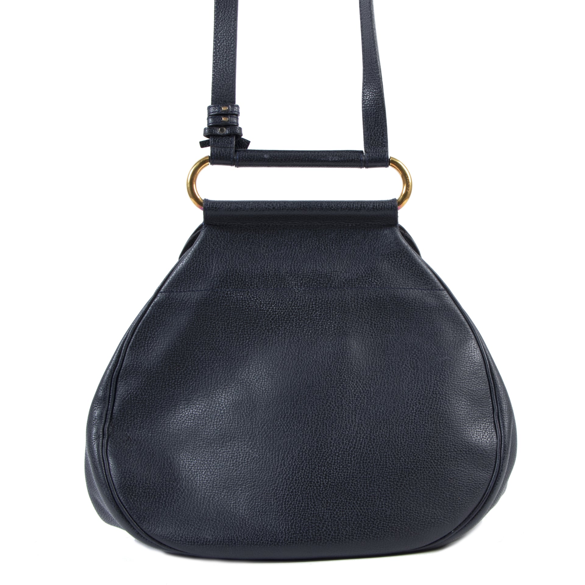 shop safe online Delvaux Blue Cerceau Shoulder Bag