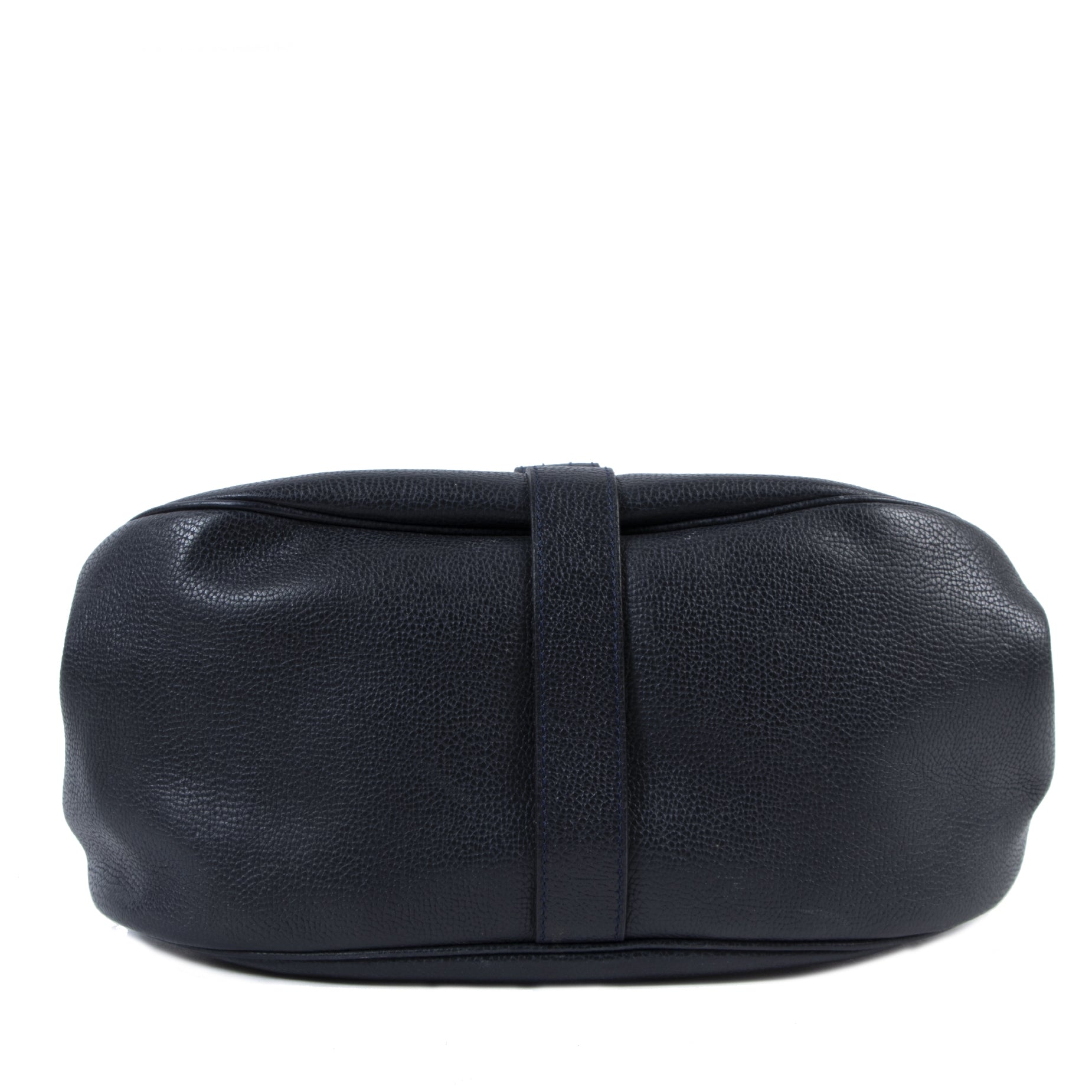 Delvaux Blue Cerceau Shoulder Bag