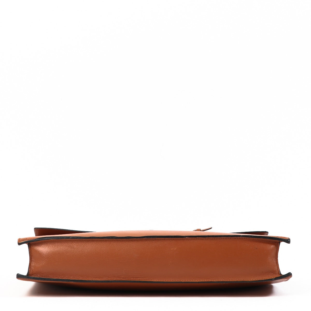 Delvaux Szekely 1992 Cognac Jumping Message Briefcase