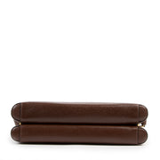 Authentieke tweedehands vintage Delvaux Brown Eclair Crossbody Bag koop online webshop LabelLOV