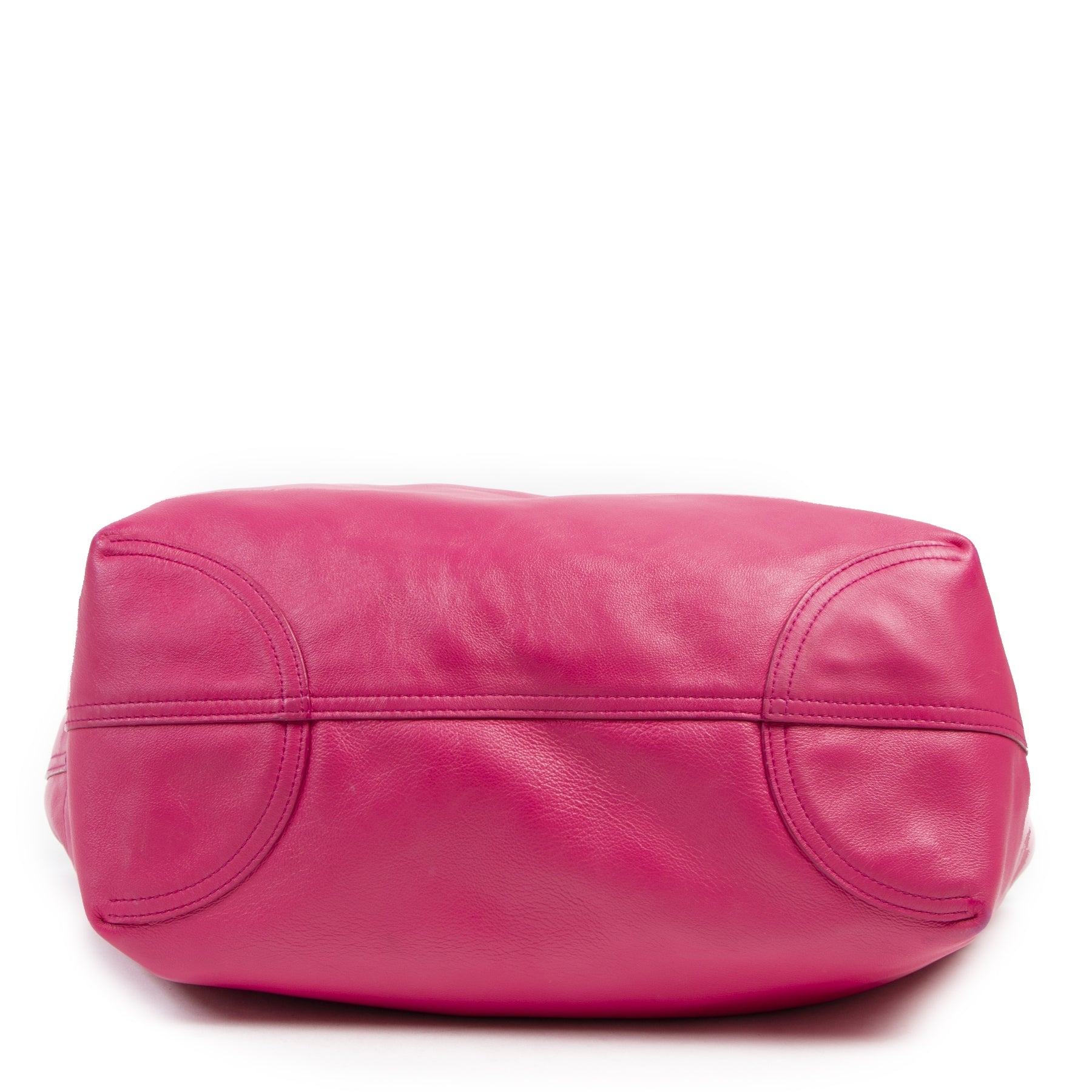 Authentic secondhand Delvaux Pink Leather Le Givry With Me Bag designer bags fashion luxury vintage webshop safe secure online shopping