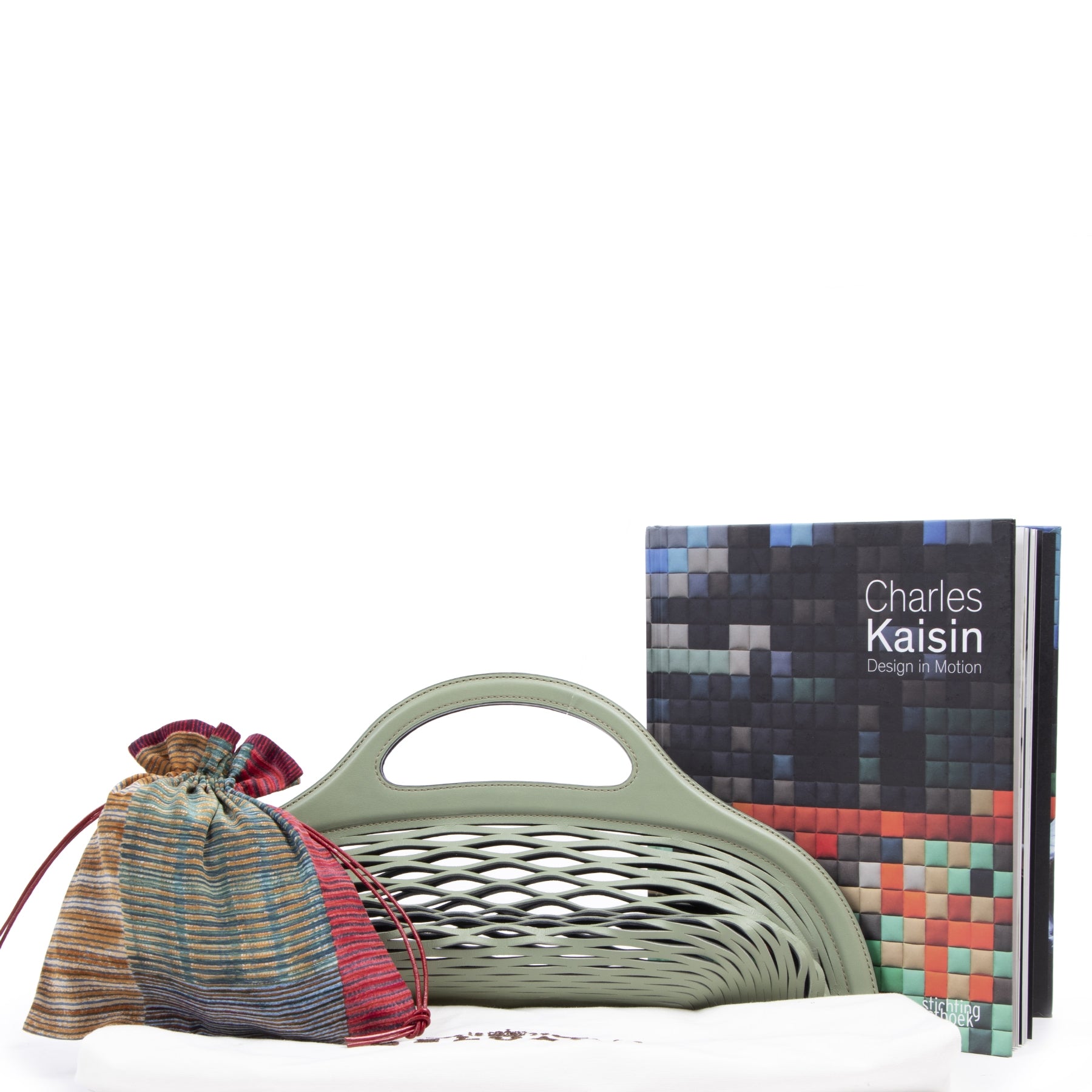Delvaux Limited Edition Black Kaisin Basket Bag