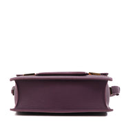 Buy an authentic second hand Delvaux Madame Deep Amethyst Crispy Calf Galuchat Bag in very good condition at Labellov