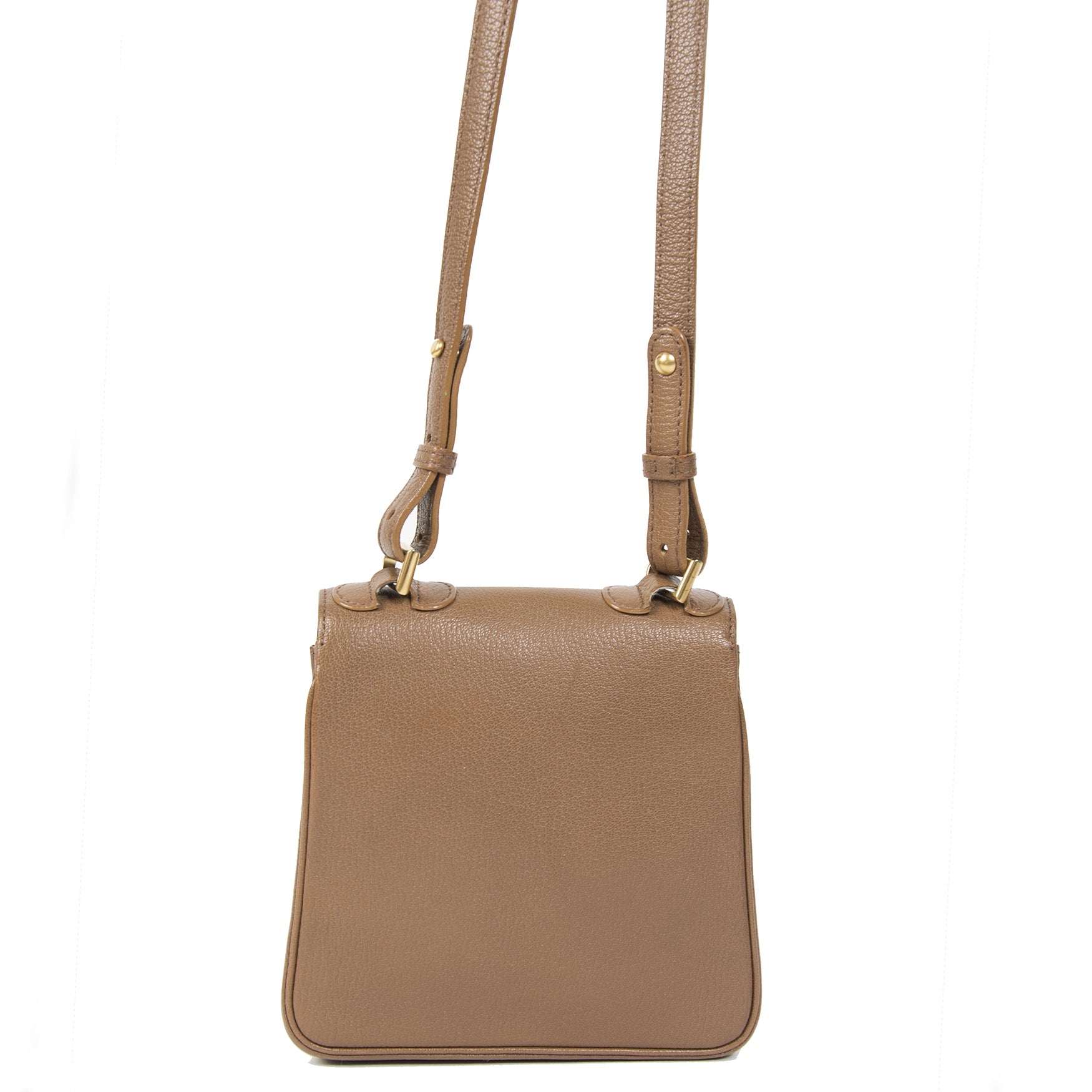 Delvaux Brillant XS Brown Crossbody Bag