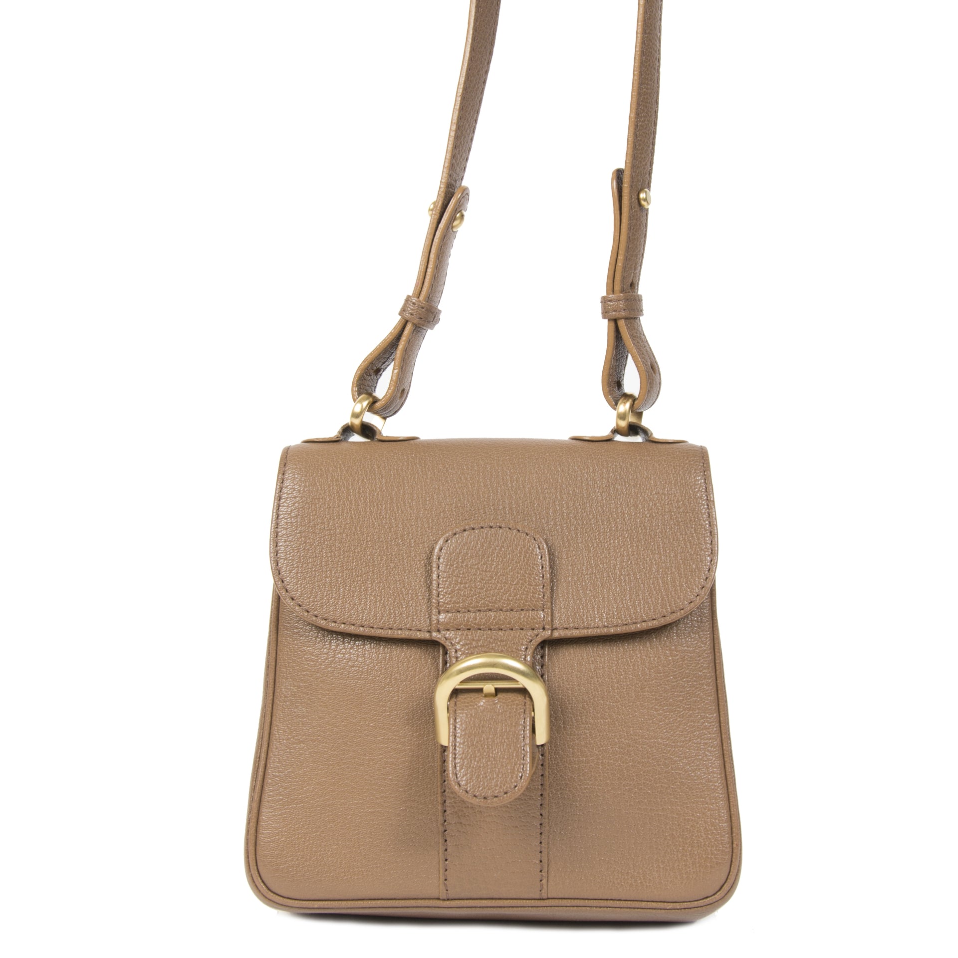 Delvaux Brillant XS Brown Crossbody Bag