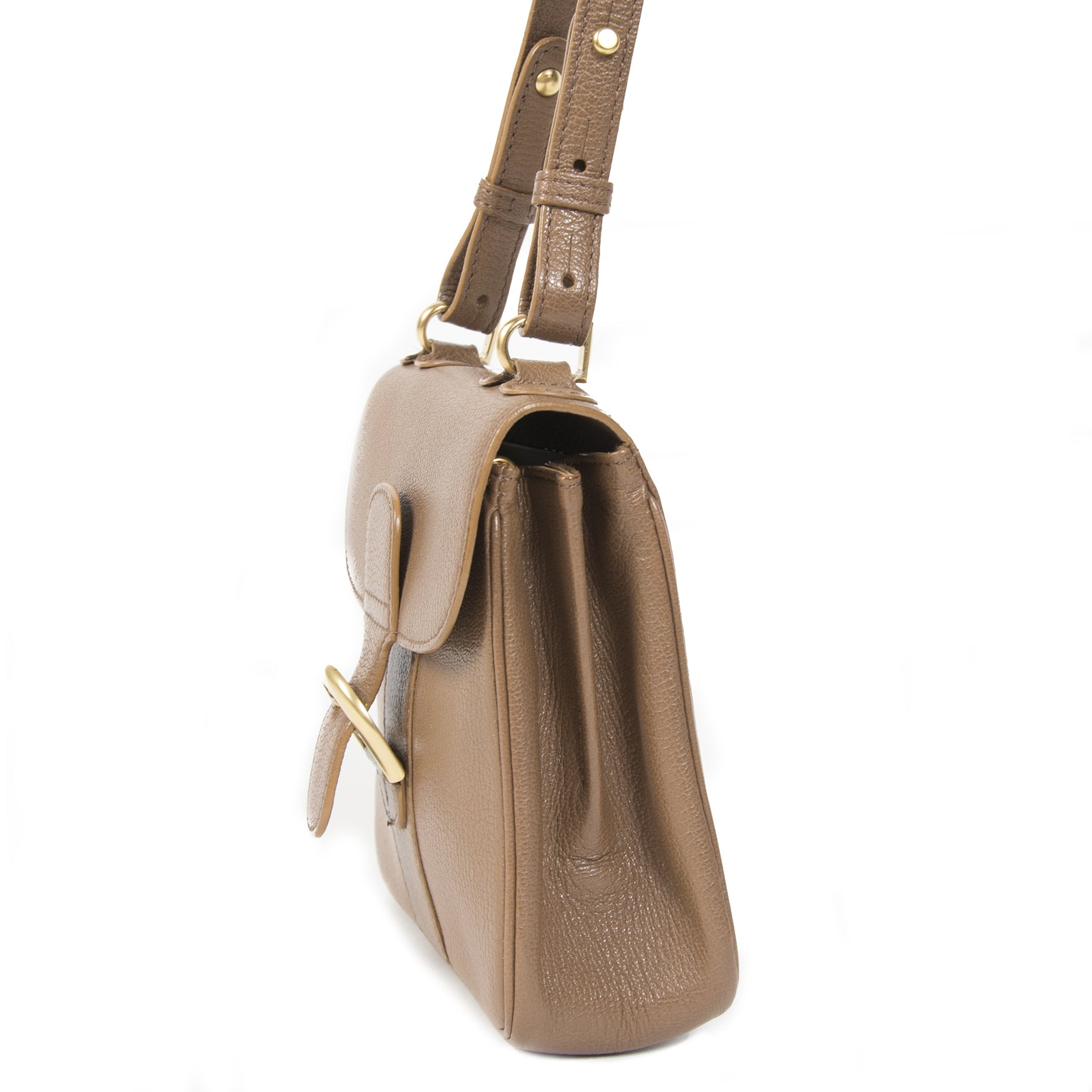 Delvaux Brillant XS Brown Crossbody Bag