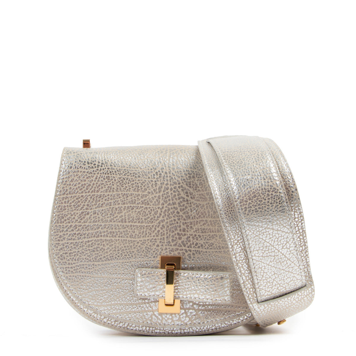 Delvaux Le Mutin Army Mini Crispy Calf Crossbody