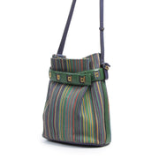 Delvaux Multicolor Toile De Cuir Bucket Bag te koop aan de beste prijs bij Labellov