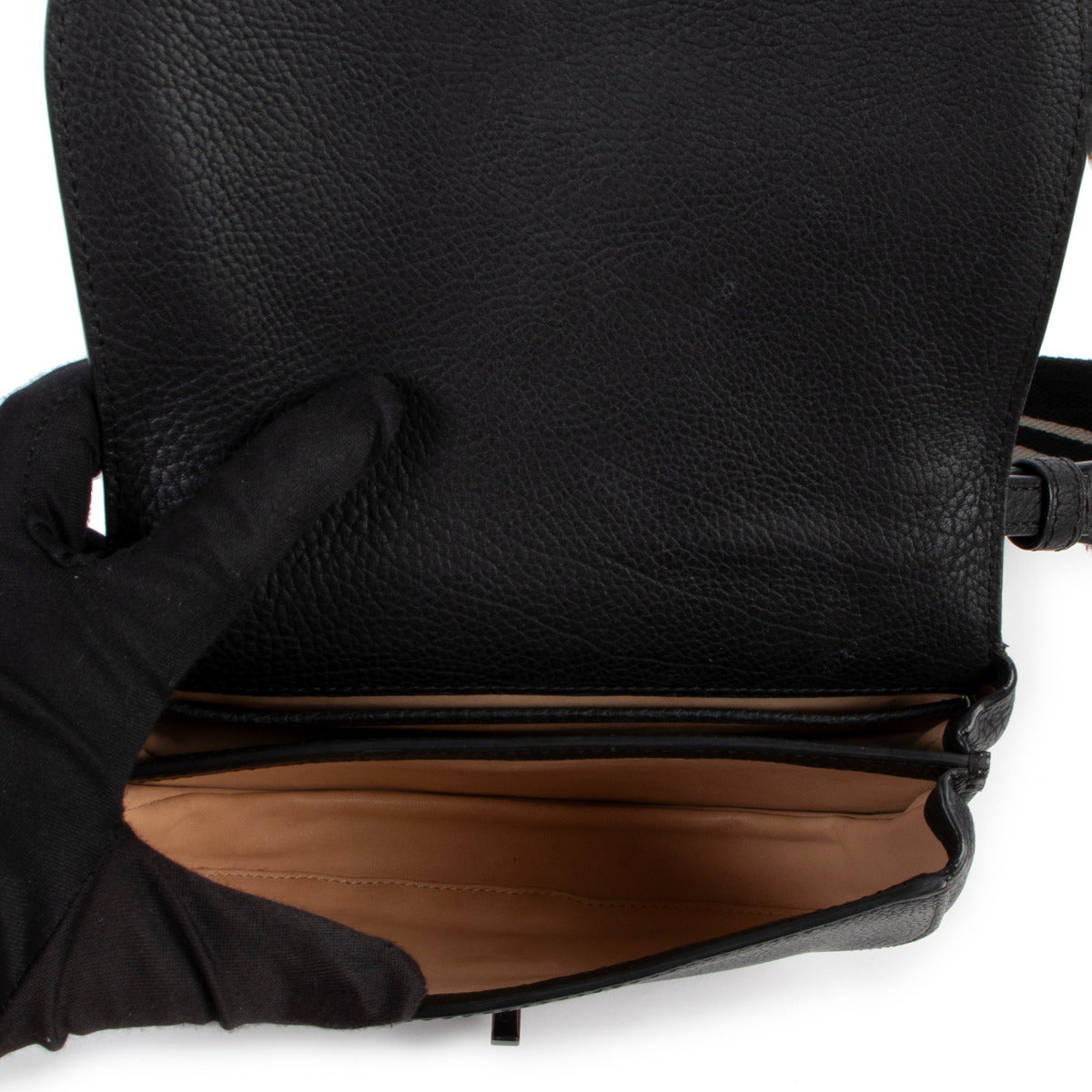 Delvaux Le Mutin Mini Cuir de Veau Croustillant Noir Sac bandoulière