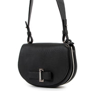 Delvaux Le Mutin Mini Crispy Calf Black Crossbody for the best price available at Labellov secondhand luxury in Antwerp