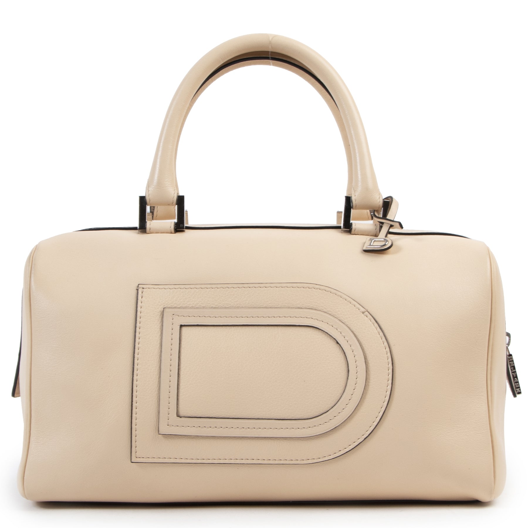 Delvaux Pink Louise Boston Bag