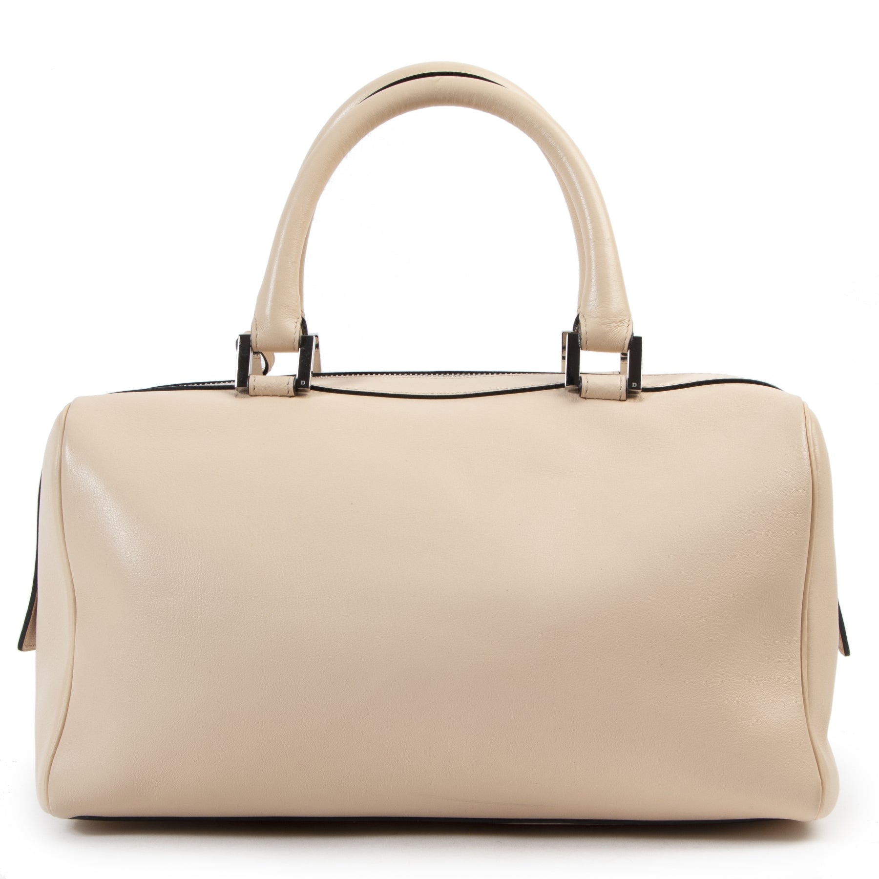 Delvaux Pink Louise Boston Bag