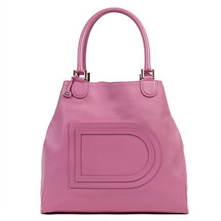 koop veilig online tegen de beste prijs Delvaux Pink Le Louise Gm Shoulder Bag