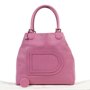 Delvaux Pink Le Louise Gm Shoulder Bag