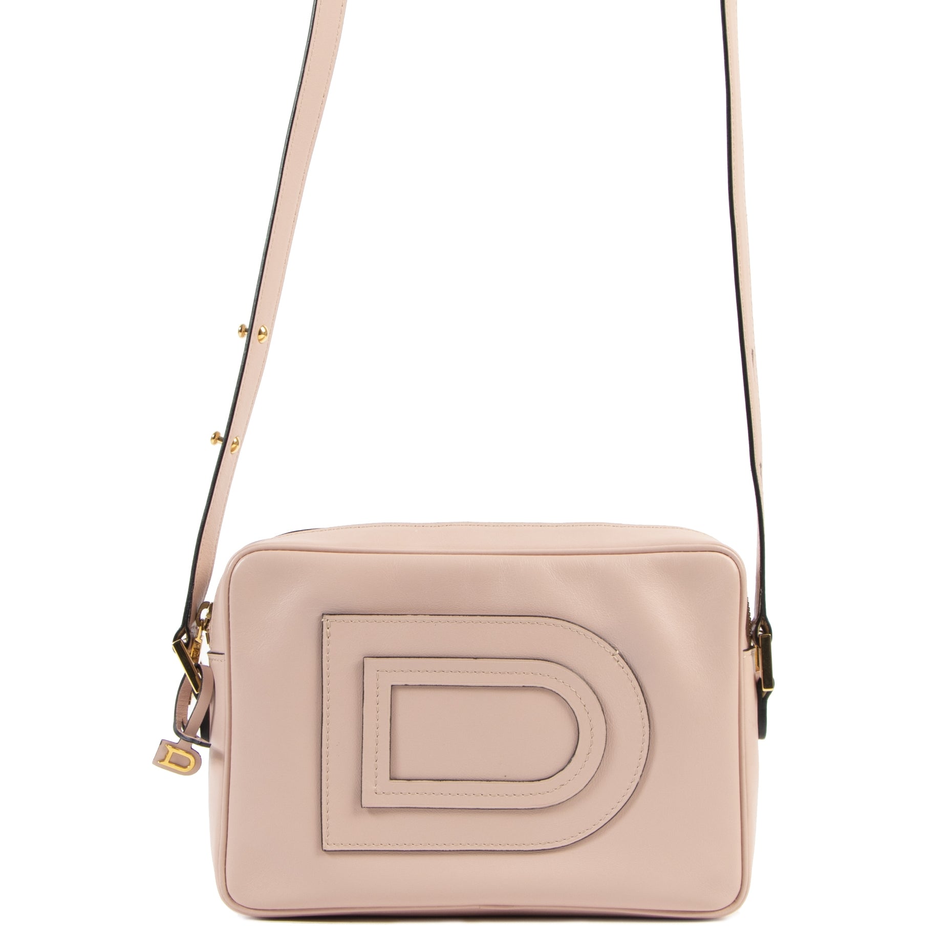 skip the waiting list shop safe online Delvaux Louise Dusty Pink Crossbody Bag