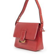 Delvaux Red Poirier Shoulder Bag