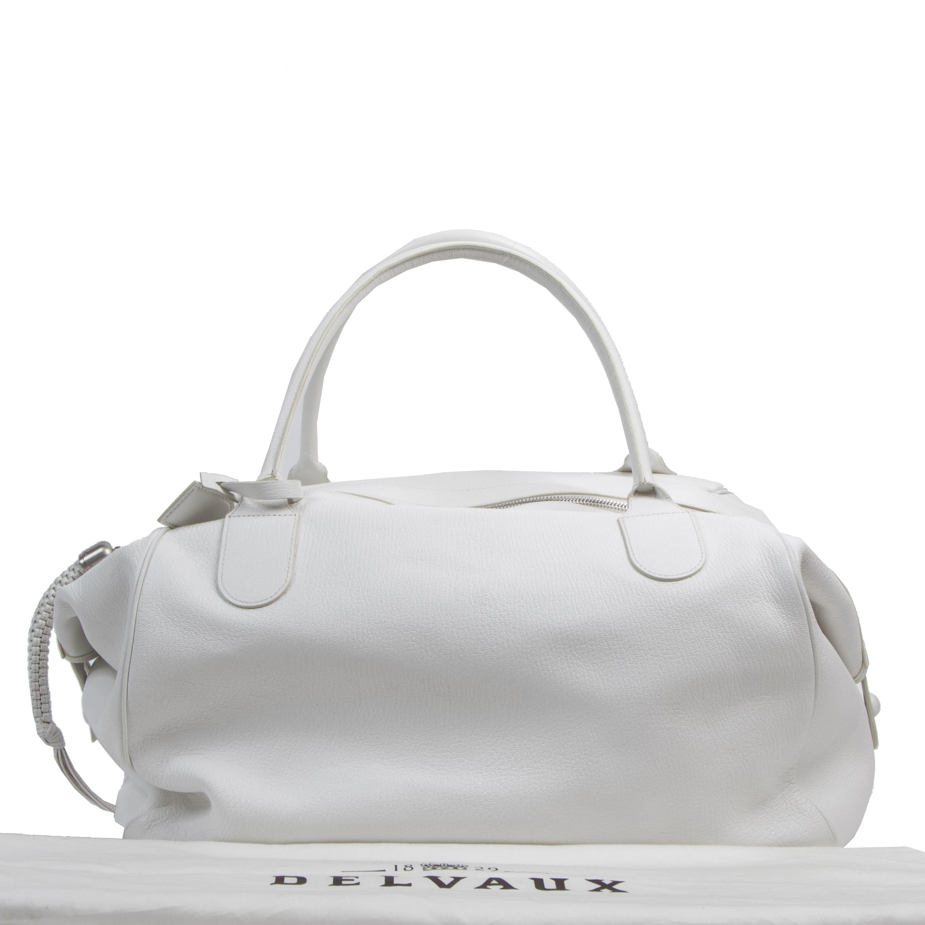 Authentic second-hand vintage Delvaux Chèvre Glacèe Emma GM buy online webshop LabelLOV