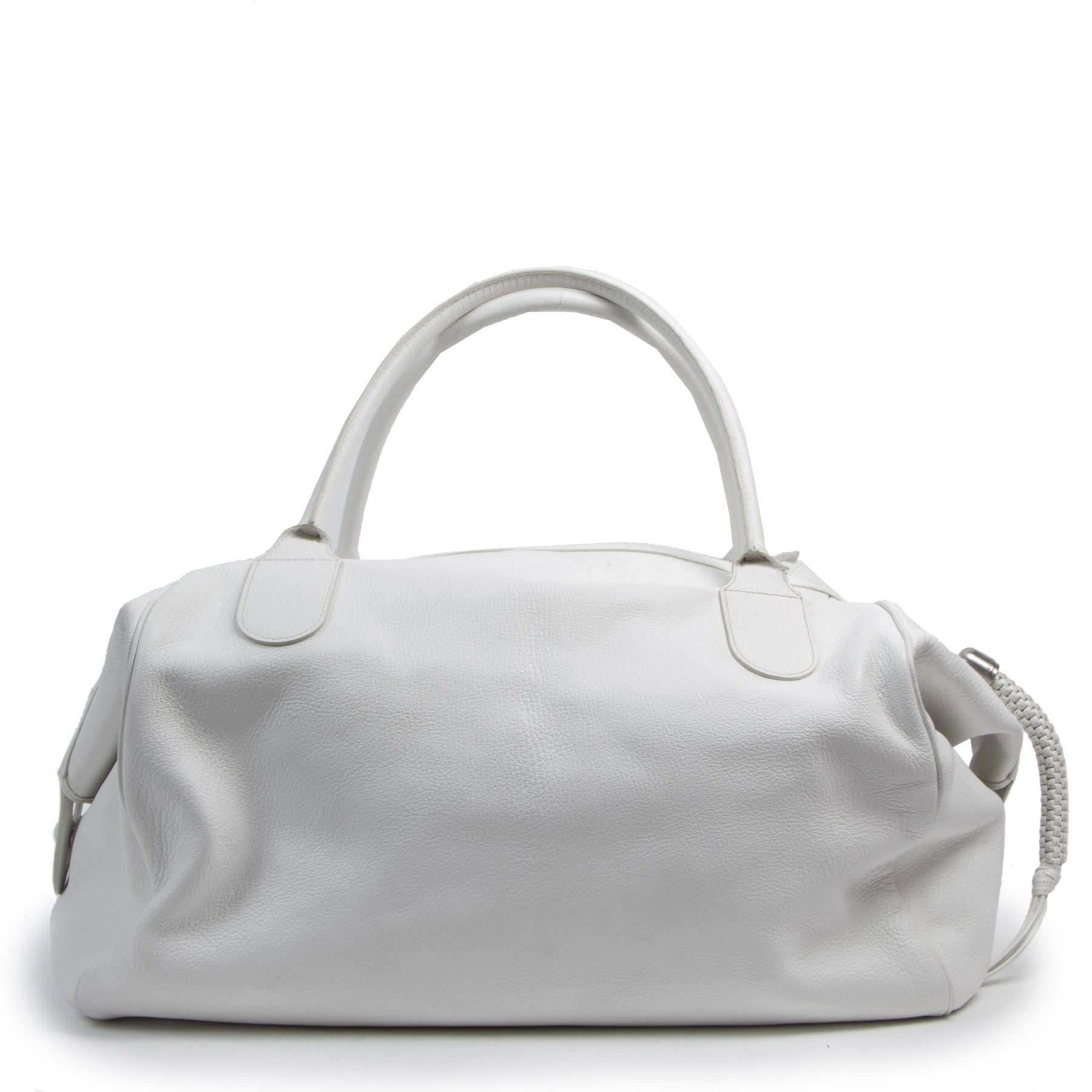 Authentieke tweedehands vintage Delvaux Chèvre Glacèe Emma GM koop online webshop LabelLOV