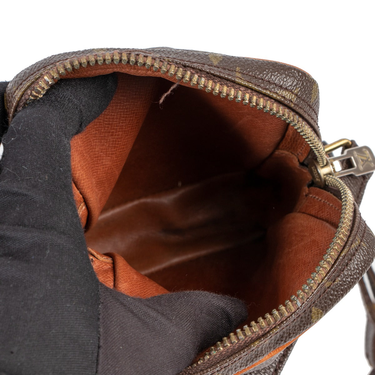 shop authentic second hand Louis Vuitton Vintage Danube Mini Monogram Canvas Crossbody Bag at Labellov