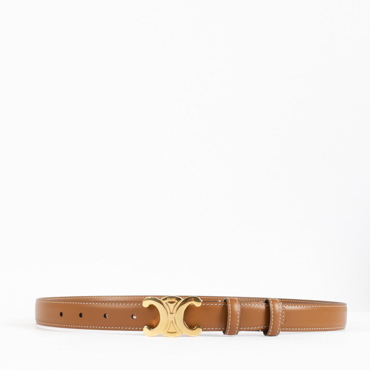 Celine Triomphe 25mm Belt - size 85