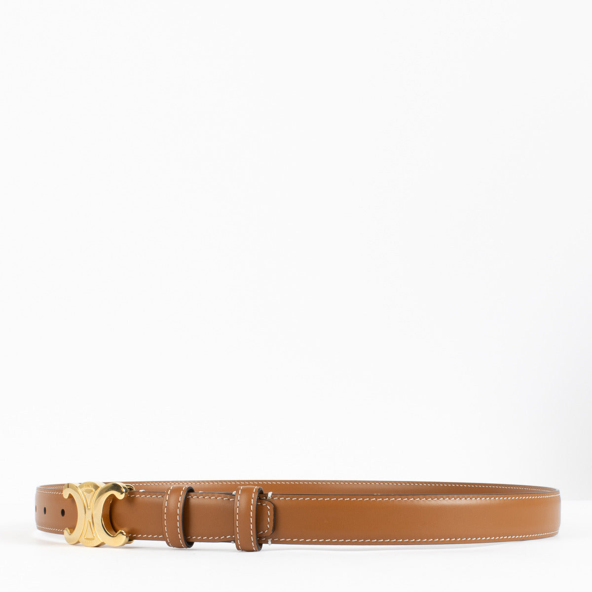 Celine Triomphe 25mm Belt - size 85