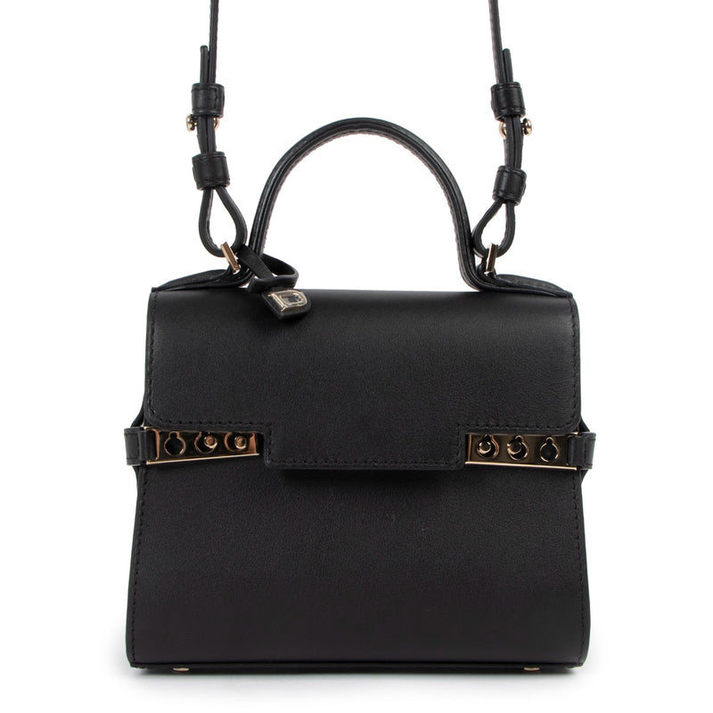 Delvaux Black Tempête Mini Crossbody Bag