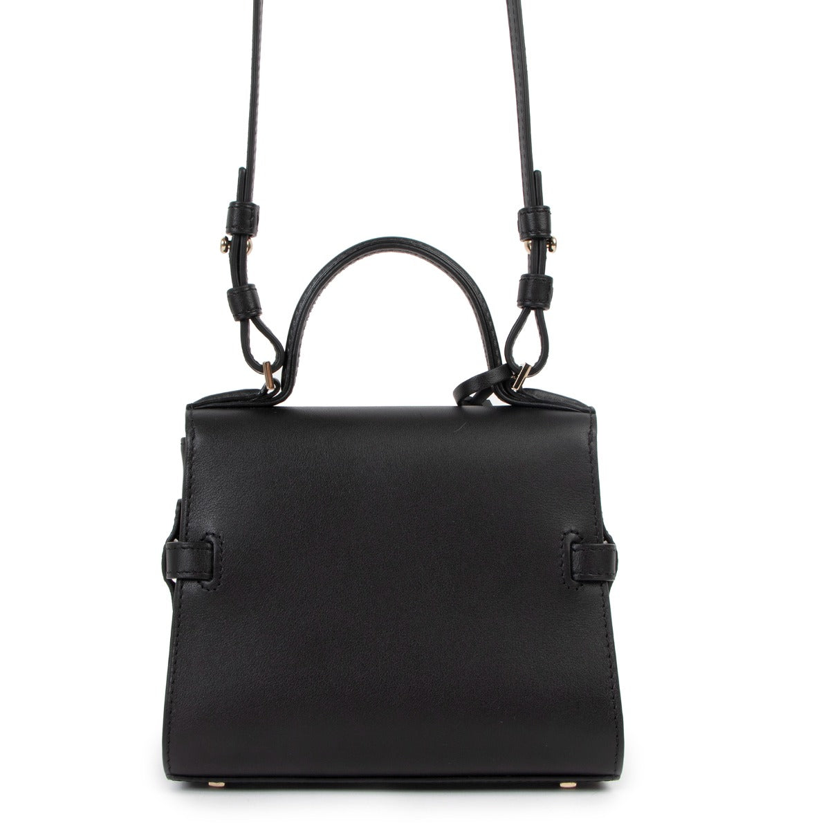 Delvaux Black Tempête Mini Crossbody Bag