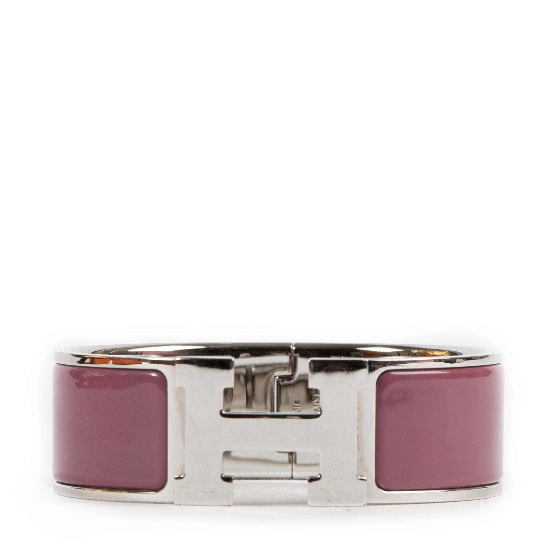 Hermès Clic Clac H Bracelet Purple