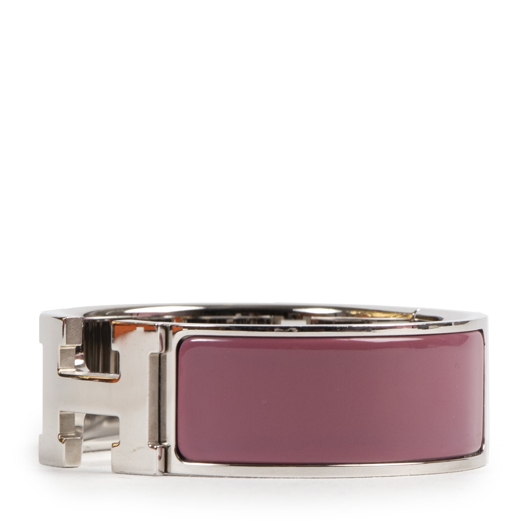 Hermès Clic Clac H Bracelet Purple