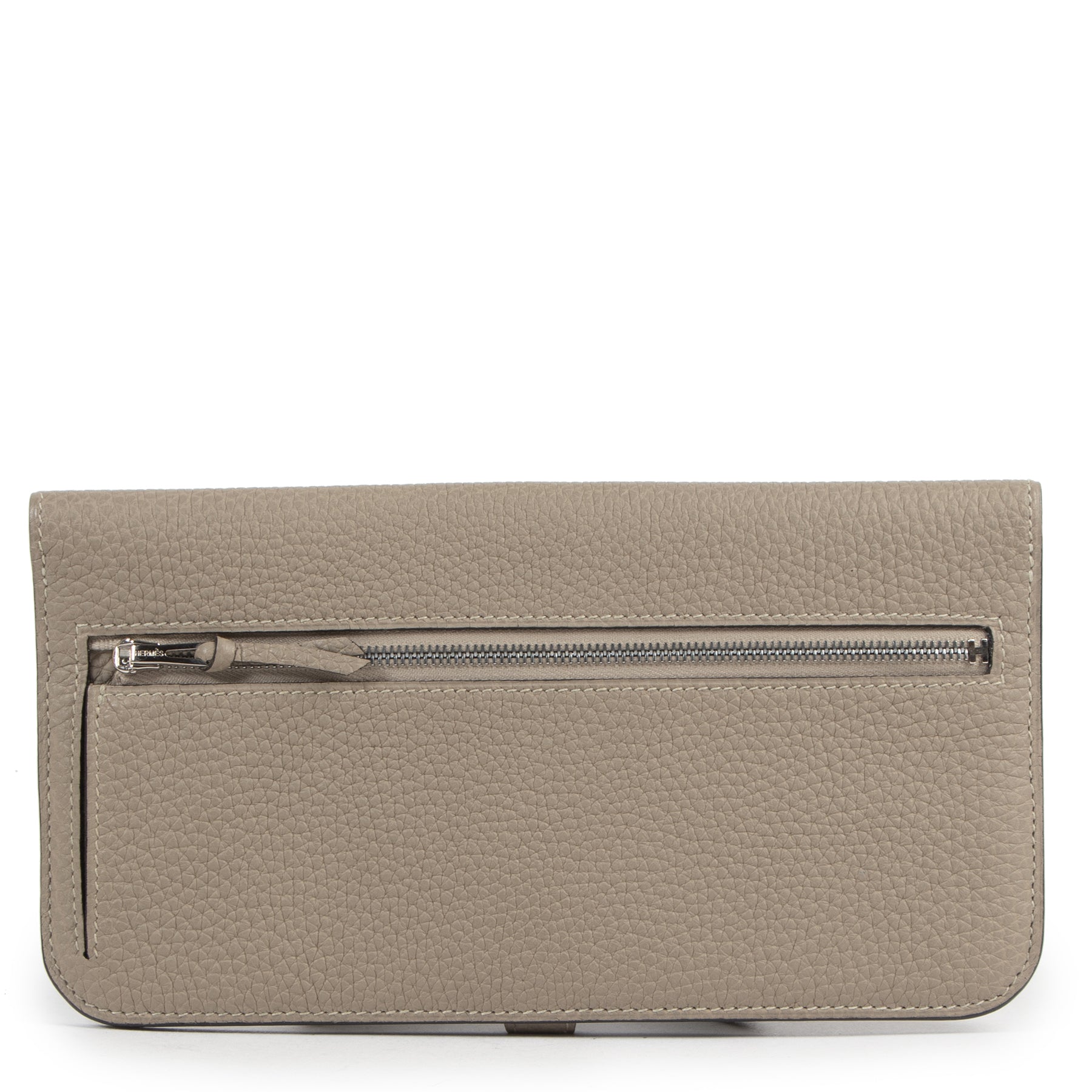 Hermès Dogon Recto-Verso Gris Tourterelle Wallet kopen en verkopen aan de beste prijs