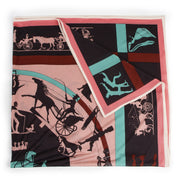 Authentieke Tweedehands Hermès Jeux d'Ombres Silk Scarf juiste prijs veilig online shoppen luxe merken webshop winkelen Antwerpen België mode fashion
