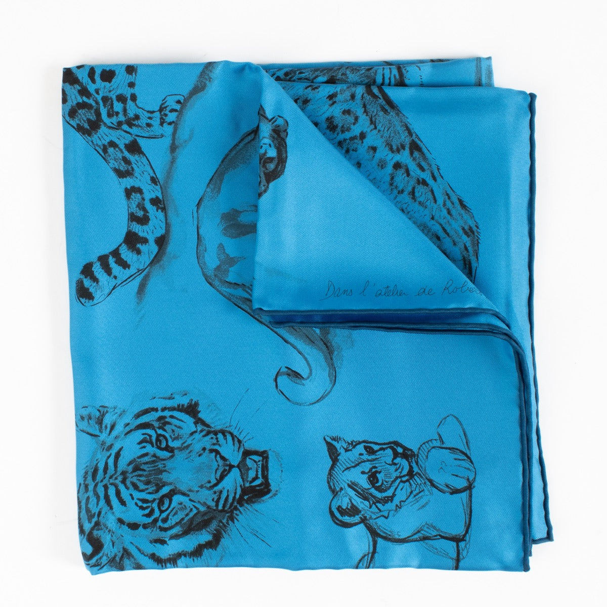 shop 100% authentic second hand Hermès Carré 90 Dans L'Atelier De Robert Dallet Silk Scarf on Labellov.com