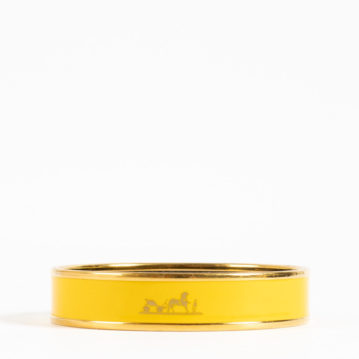 shop 100% authentic second hand Hermès Yellow M Bracelet - Size XS on Labellov.com