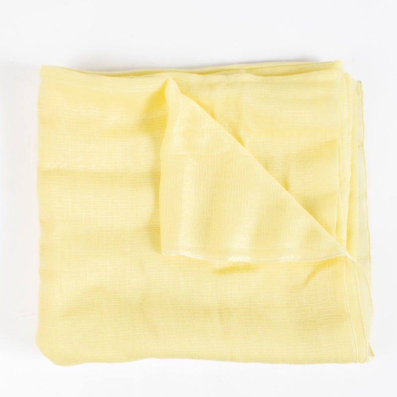 authentic preloved Hermès Yellow Stole Scarf on Labellov.com