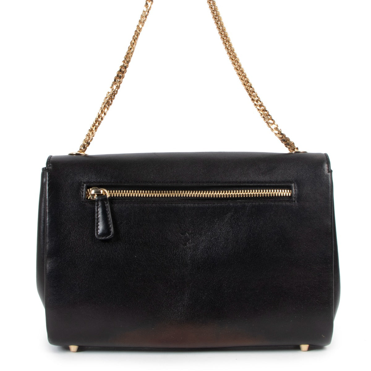 Jimmy Choo Alba Black Leather Snakeskin Clutch Bag