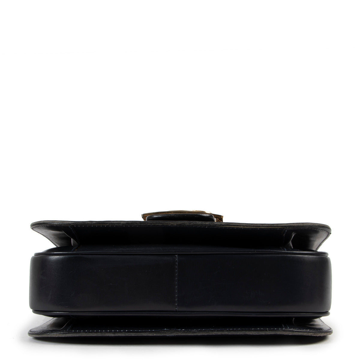 Celine Blue Vintage Box Bag for the best price at Labellov secondhand luxury in Antwerp.