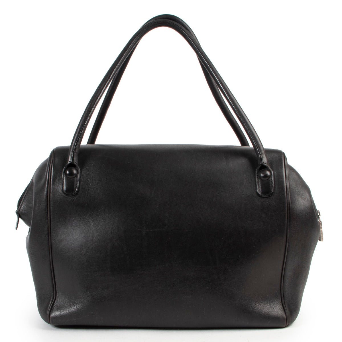 Buy and sell. your designer vintage items such as this Delvaux Black Brillant 12H Fauve Bourgogne Bag at Labellov.