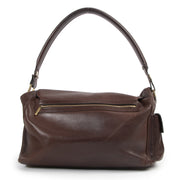 Delvaux Coquin Poches Brown Bridon Shoulder Bag