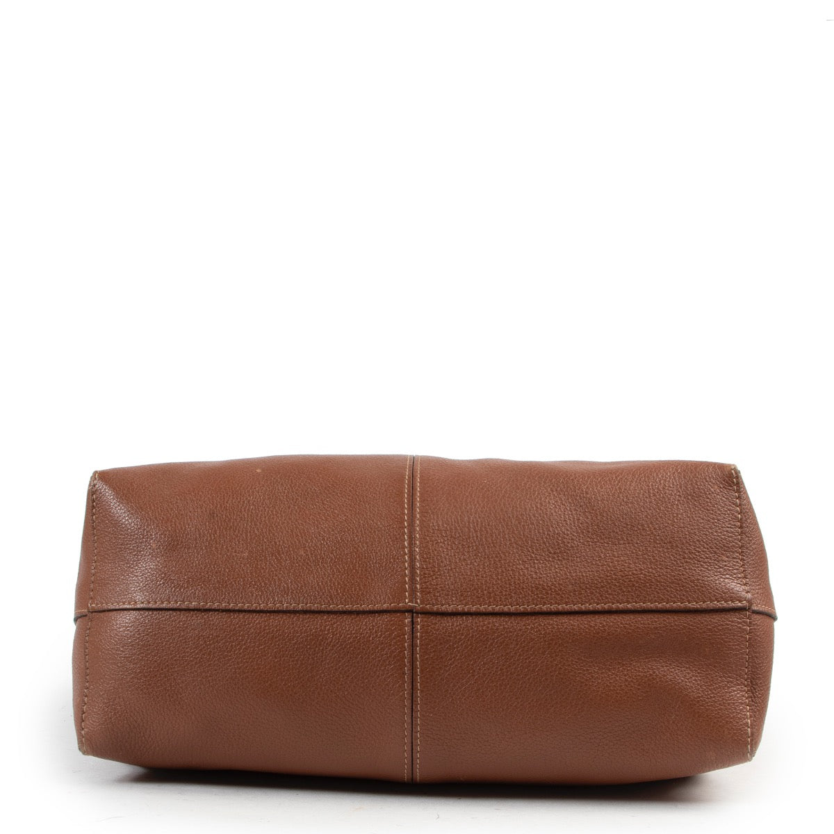 Delvaux Cognac Crossbody Bag