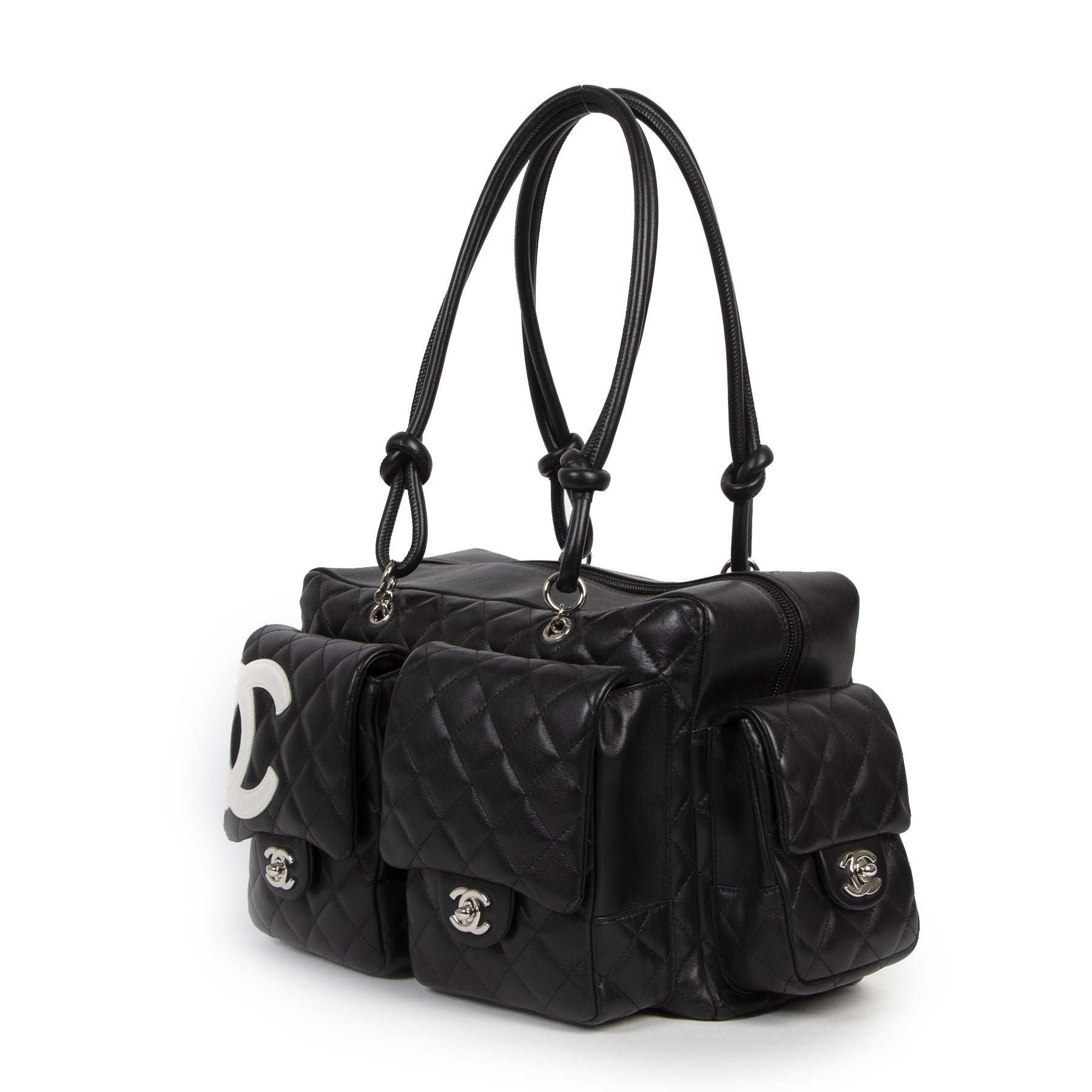 acheter en ligne seconde main Chanel Cambon Reporter Bag