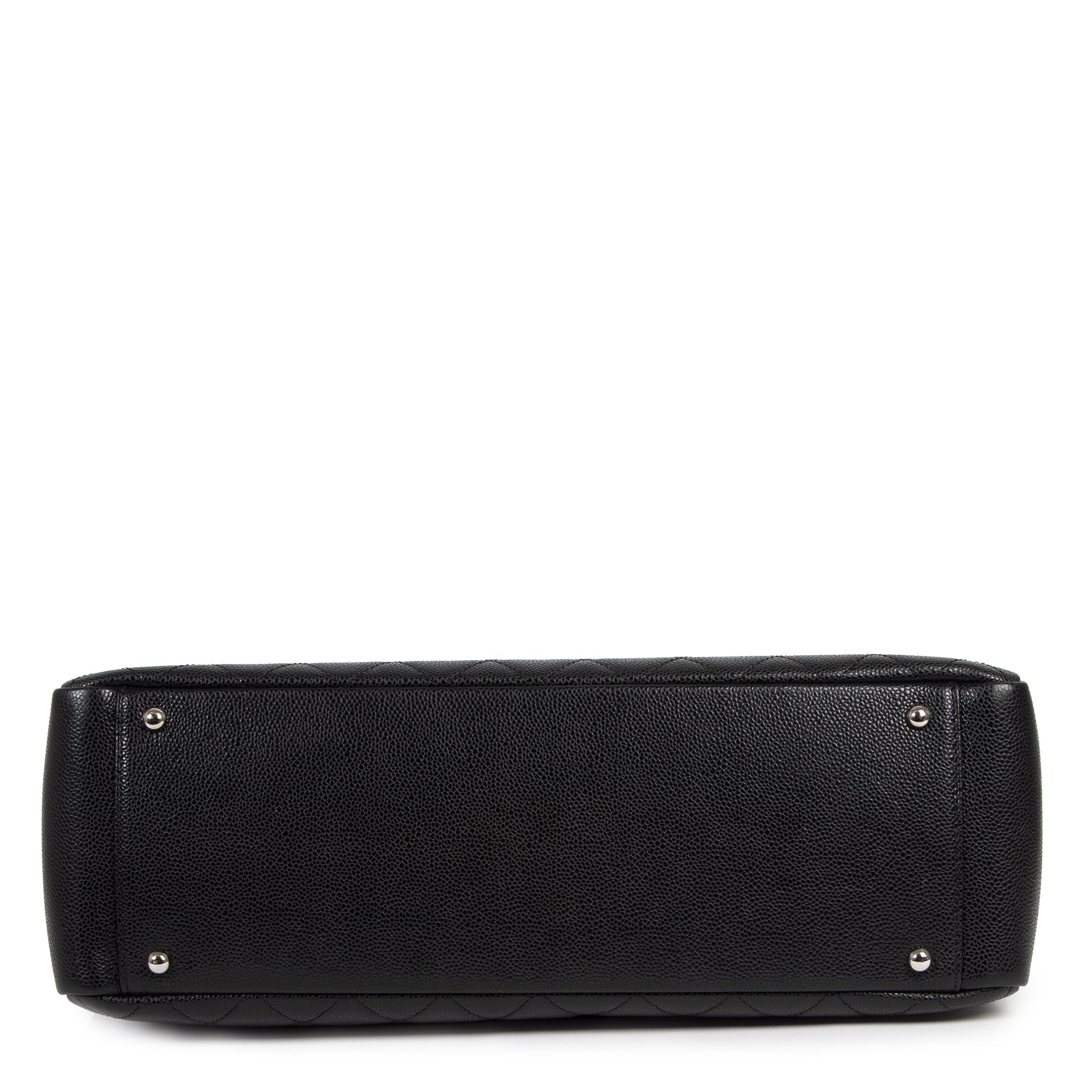 Authentique seconde-main vintage Chanel Black GST Xl Tote Bag achète en ligne webshop LabelLOV