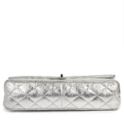 acheter en ligne seconde main Chanel 2.55 Reissue 227 Silver Metallic Flap Bag