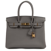 brand new Hermès Birkin 30 Togo Ettain GHW