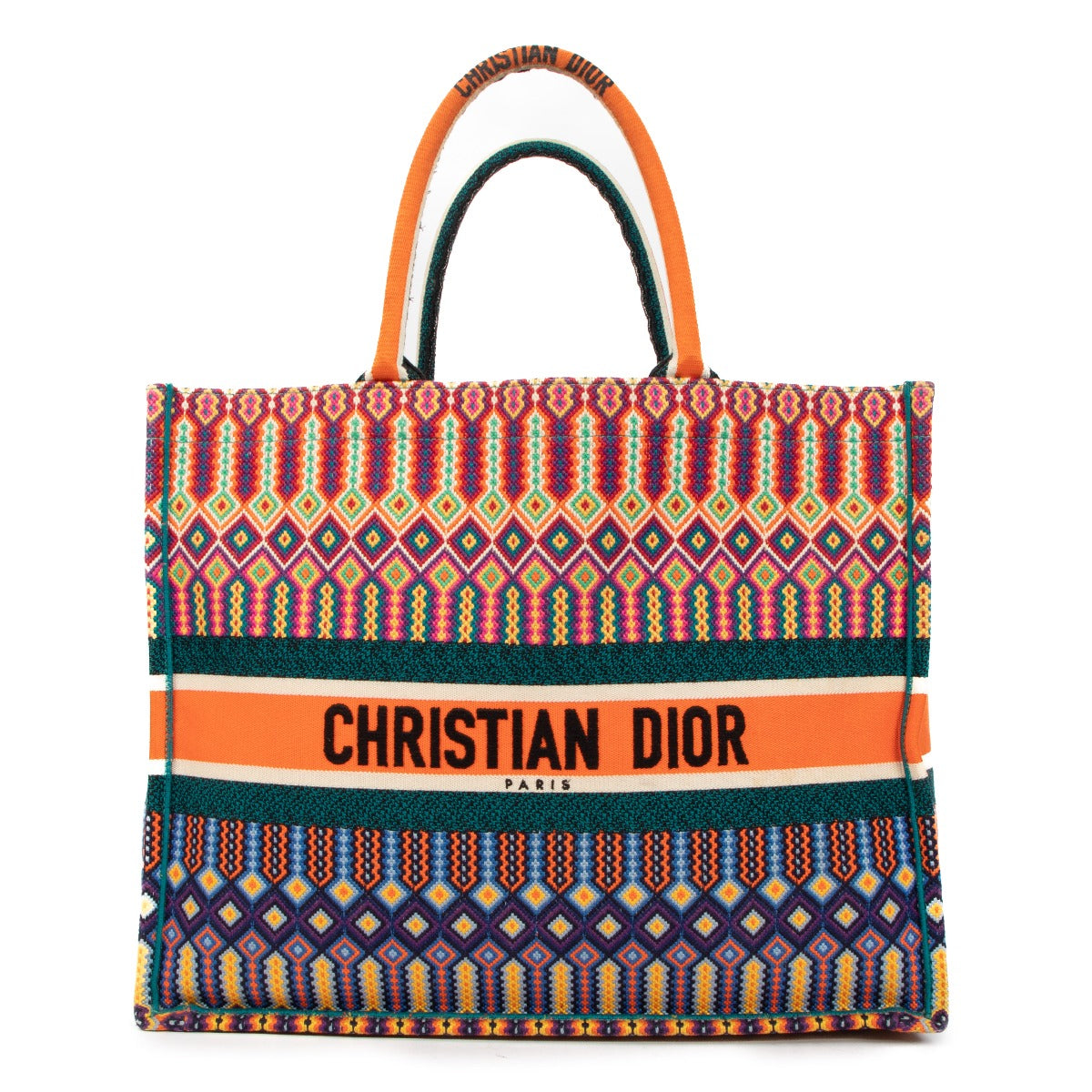 Christian Dior Large Mykonos Book Tote