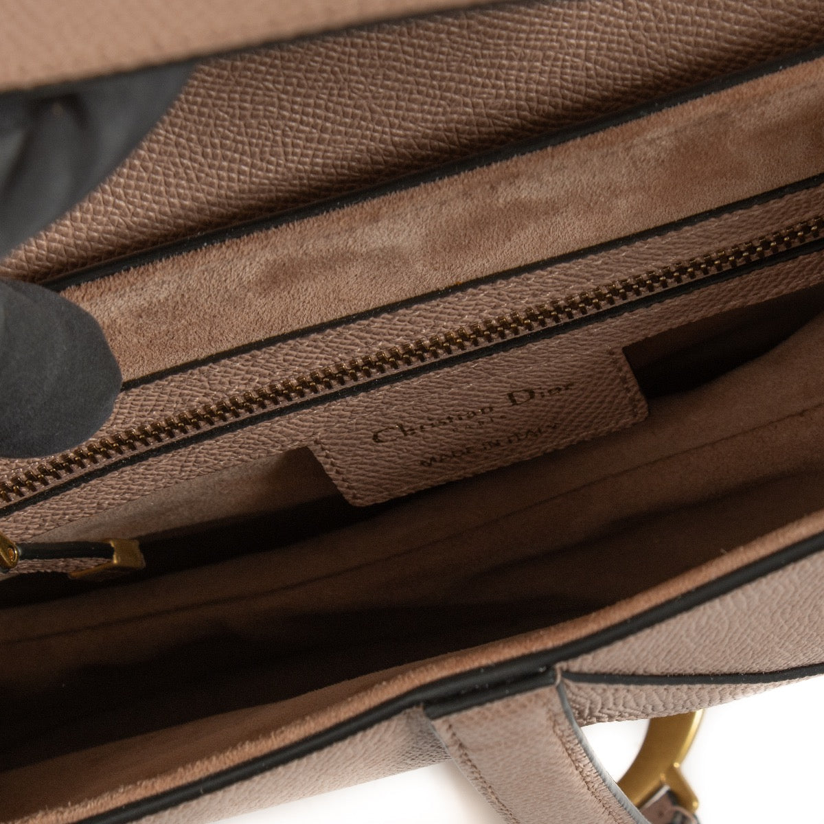 Shop 100% authentic second hand Christian Dior Sand Saddle Bag on Labellov.com