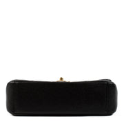 shop 100% authentic second hand Chanel 21A Black Caviar Medallion Soul Medium Classic Flap Bag on Labellov.com