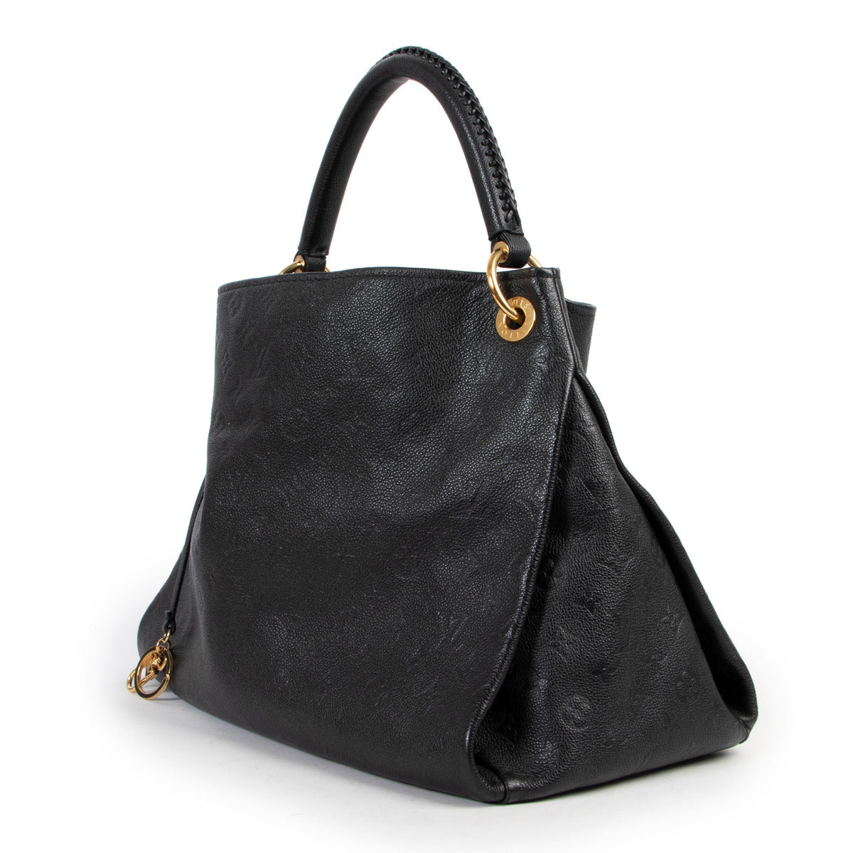 Louis Vuitton Black Artsy MM Monogram Empreinte Leather