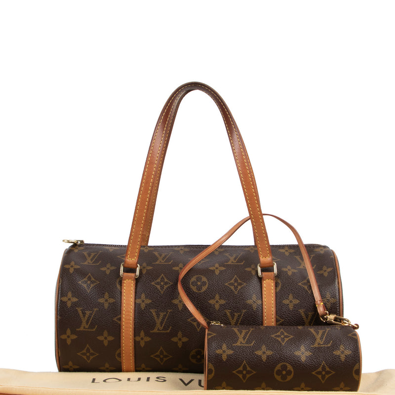 Louis Vuitton Monogram Canvas Papillon 30 Bag