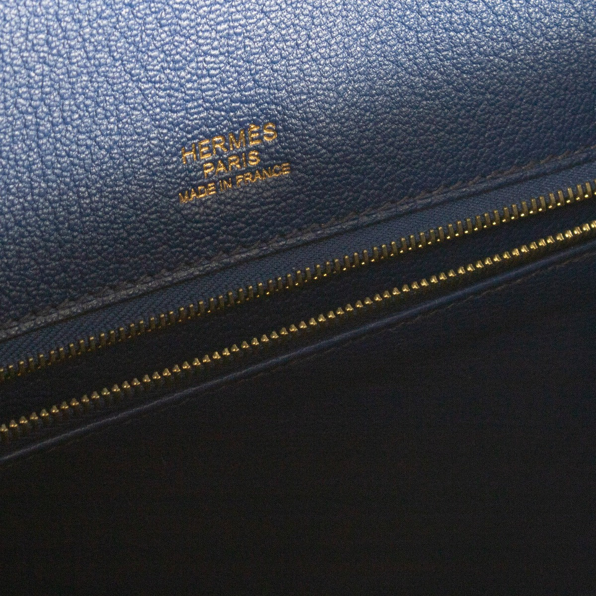 Hermès Birkin 30 Ghillies Bleu Saphir/Bleu Iris/Bleu de Malte Autruche PBHW